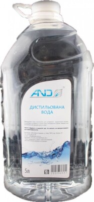 Дистильована вода AND 5 л