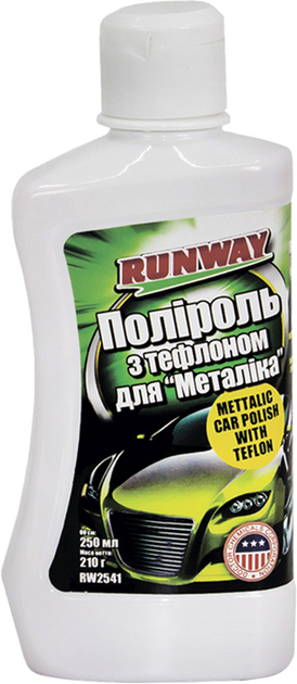 Поліроль для металлика с тефлоном 250мл RUNWAY