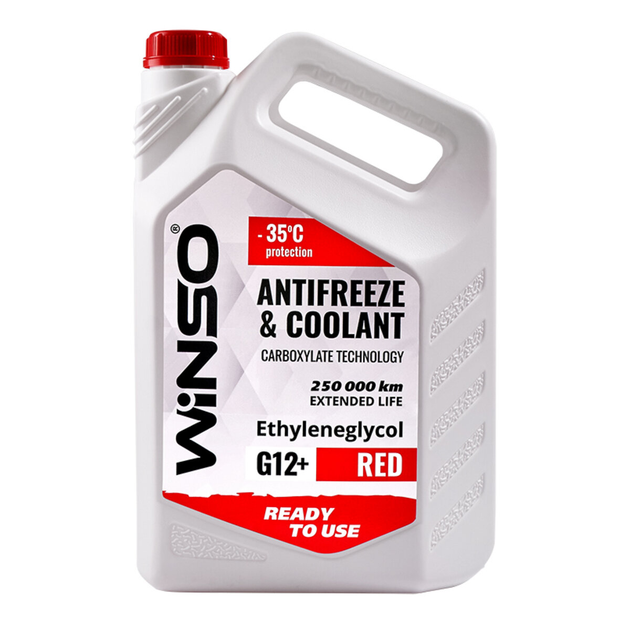 Антифриз WINSO G12+ -35°С красный 1л WS82448