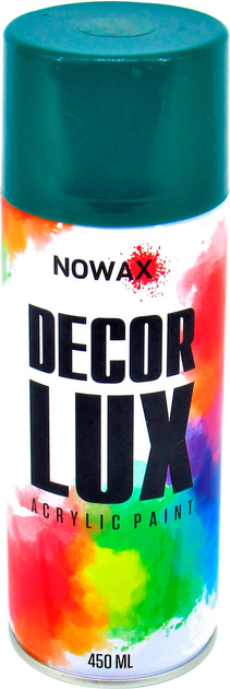 Фарба-аерозоль акрилова Décor Lux 6026 450мл NOWAX