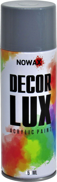 Фарба-аерозоль акрилова Décor Lux 7001 450мл NOWAX