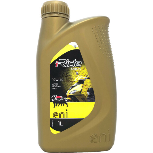 Олива до 4T двигунів 10W-40 Scooter i-Ride 1л ENI