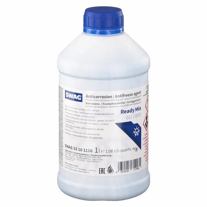 Антифриз SWAG (СВАГ) G11 Ready Mix -35°C синій 1л 33101116