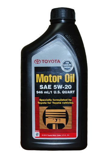 Олива моторна 5W-20 SN 950мл TOYOTA (Тойота) 002791QT20